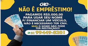 Nome limpo? R$5k